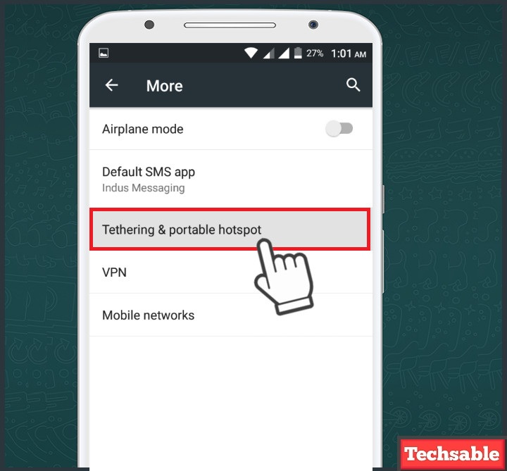How to Block tethering Hotspot Internet Sharing on Android